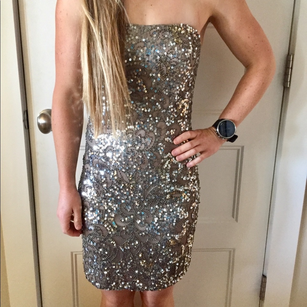 Scala Beaded Dress, 0